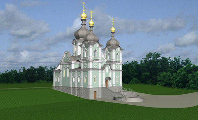 Проект двухэтажного Благовещенского храма в скиту Богородичном.jpg