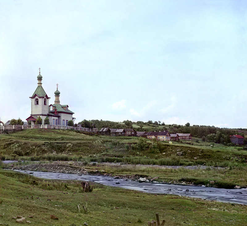 .Церковь Зосимы и Савватия Соловецких.Село Усланка на р.Свири.1909.jpg